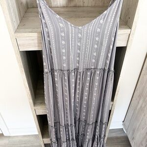 Flowy Floral Midi Dress